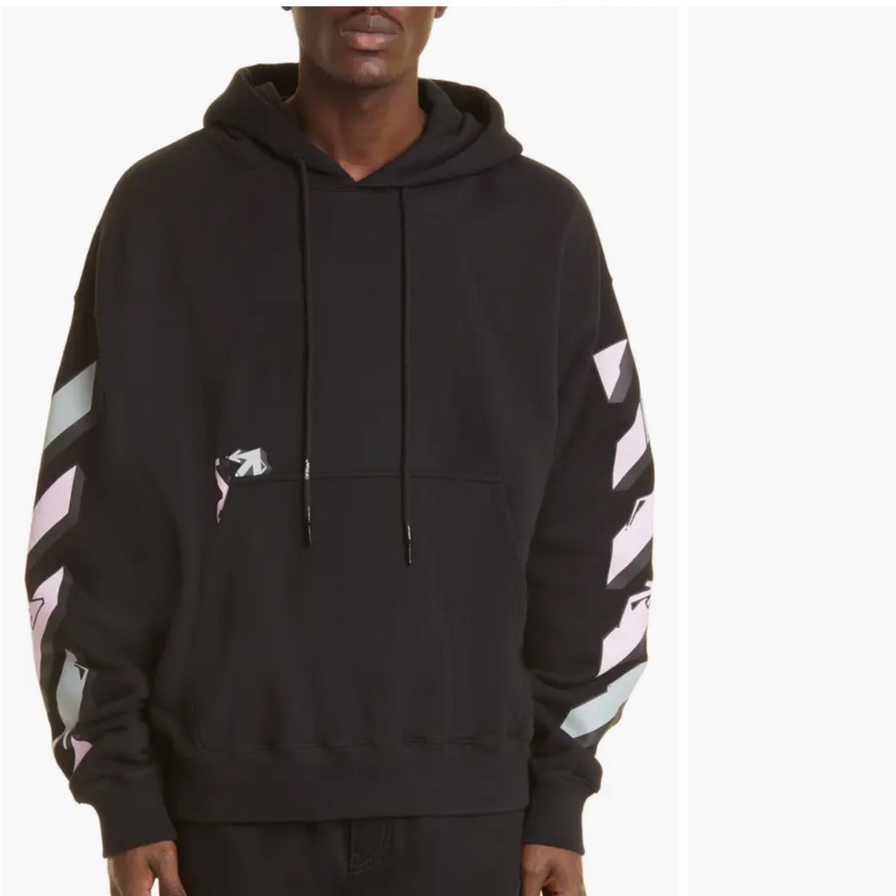 Graffiti Arrows Cotton Graphic Hoodie Nordstrom exclusive